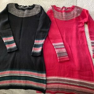 2 Athleta sweater dresses size medium